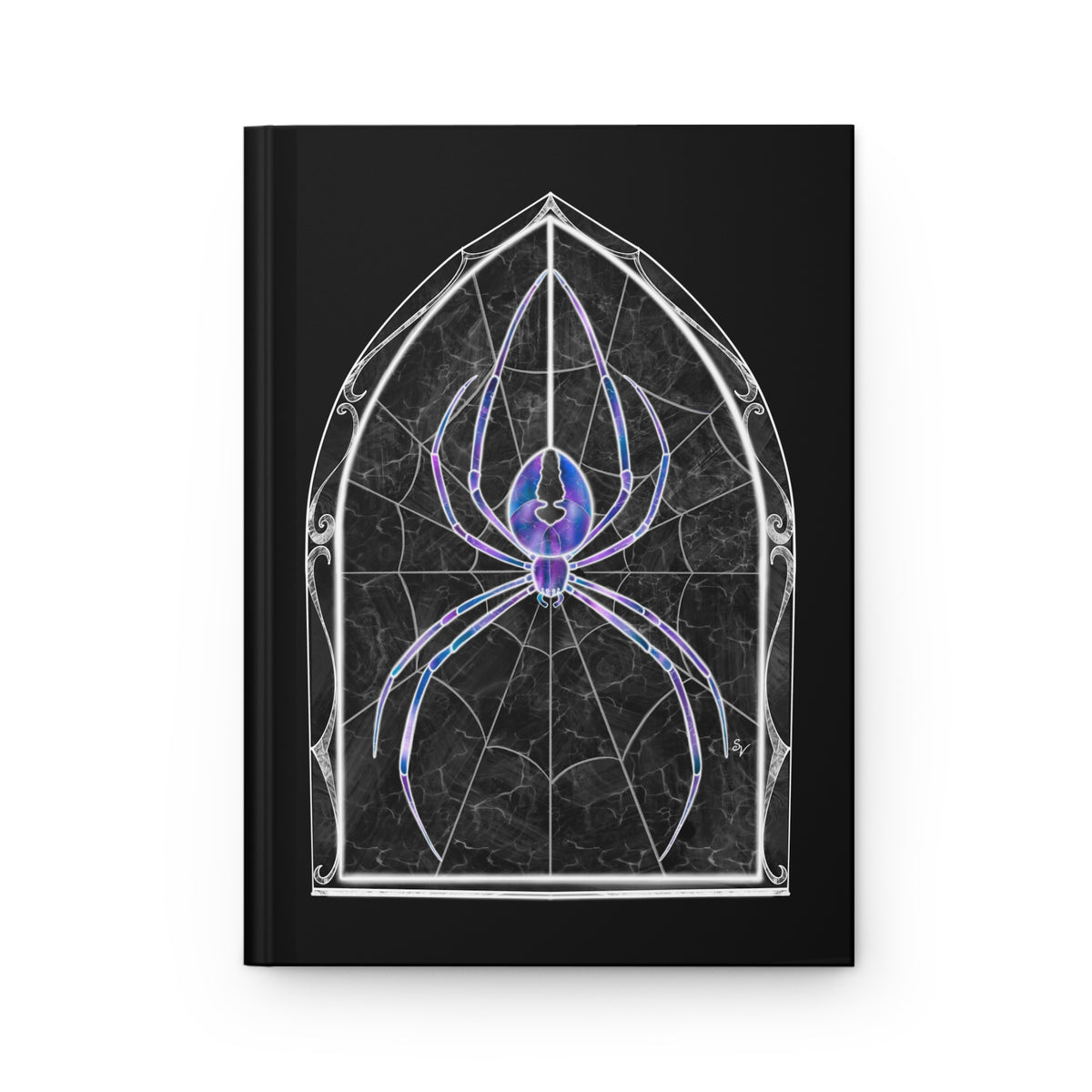 Webbed Window Hardcover Journal