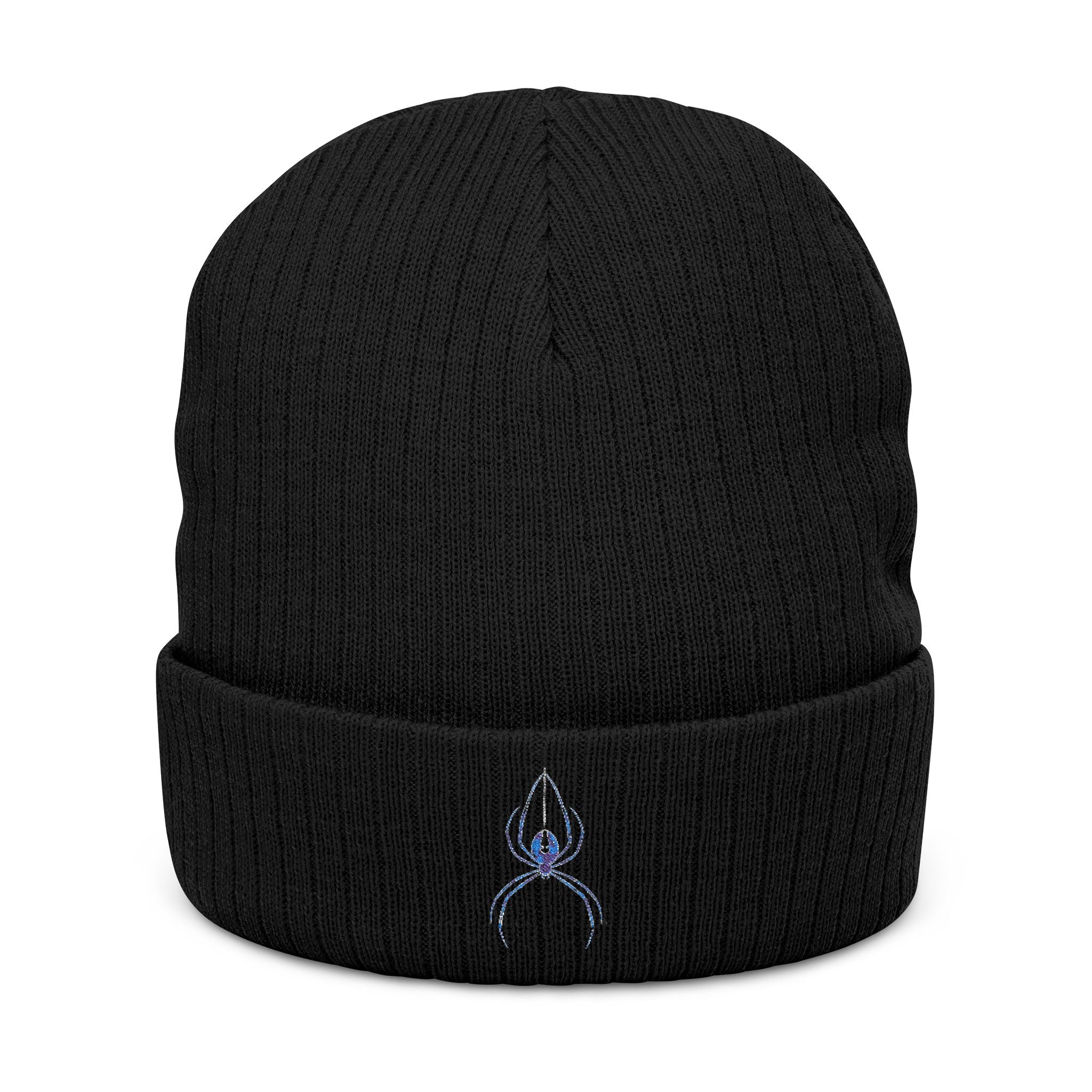 Spider Glass Knit Beanie