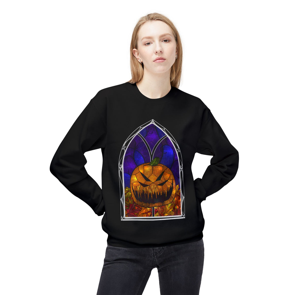 Glass Pumpkin Sweater