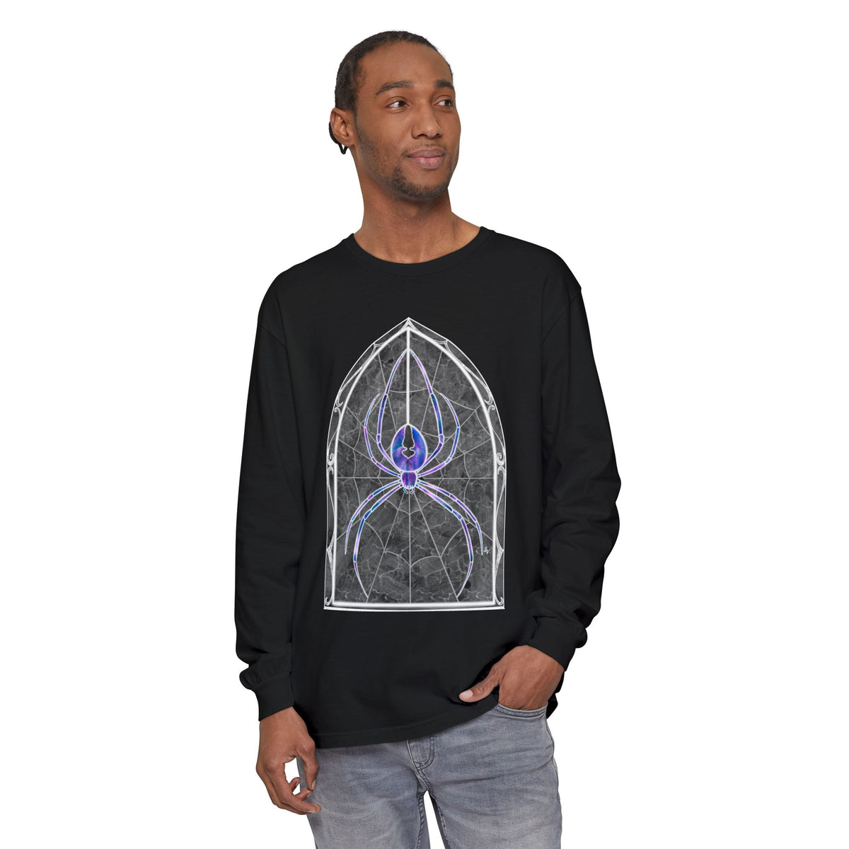 Webbed Window Long Sleeve T-Shirt