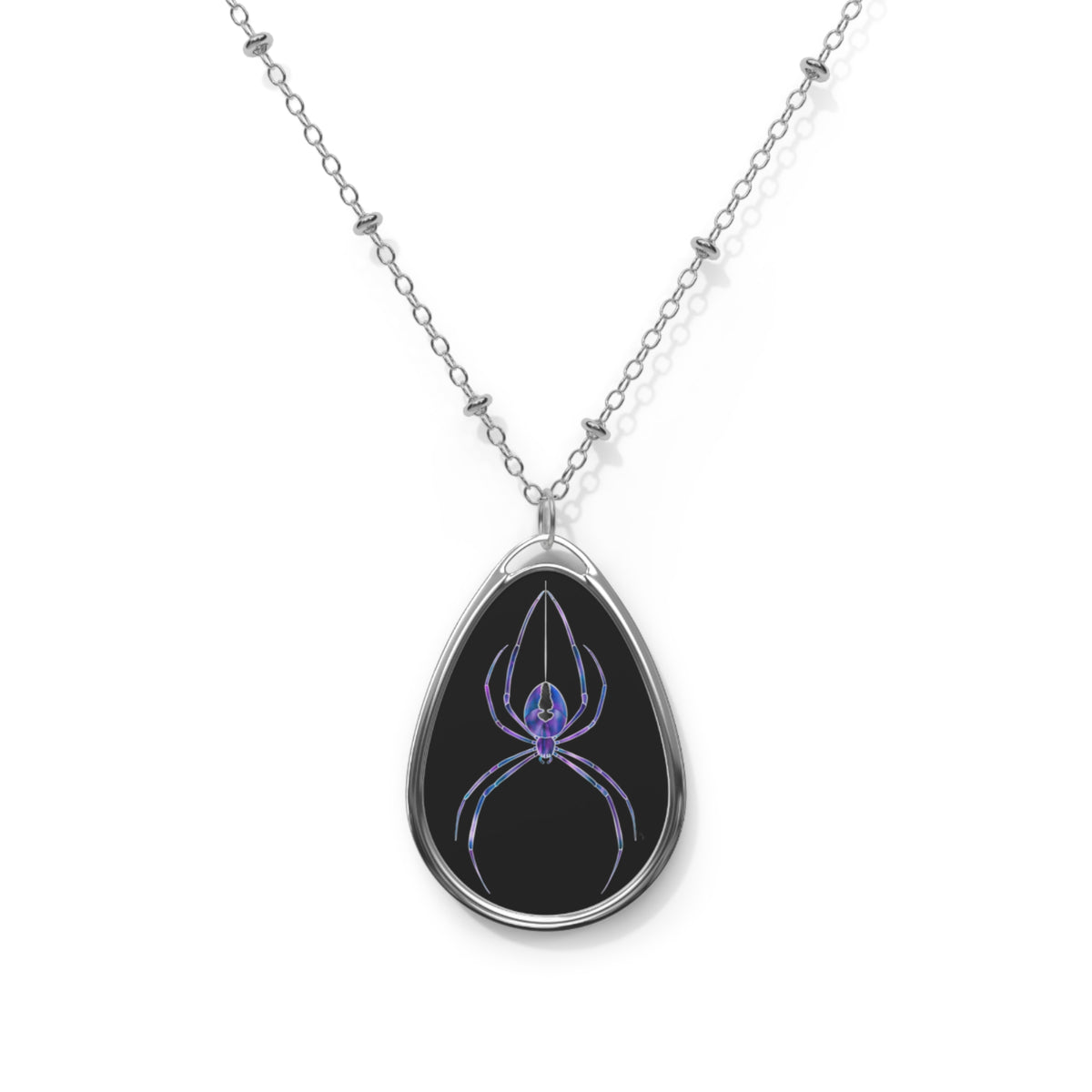 Spider Glass Necklace